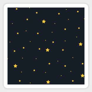 Yellow Stars Sticker